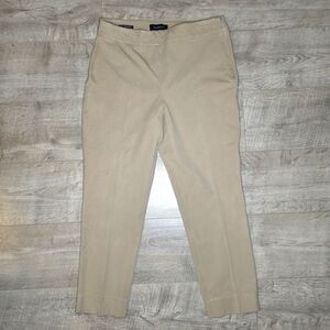 Talbots Chatham Ankle Pants in Beige